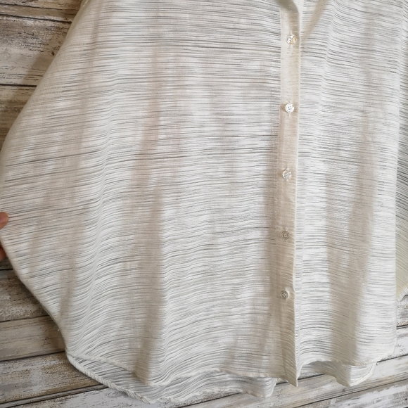 Adam Lippe blouse oversized poncho - Picture 6 of 8